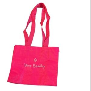 Vera Bradley Reusable Hot Pink Shopping Bags Tote